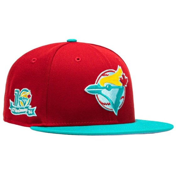 New Era Toronto Blue Jays Captain Planet 2.0 59FIFTY Fitted Hat Cap - Picture 3 of 9